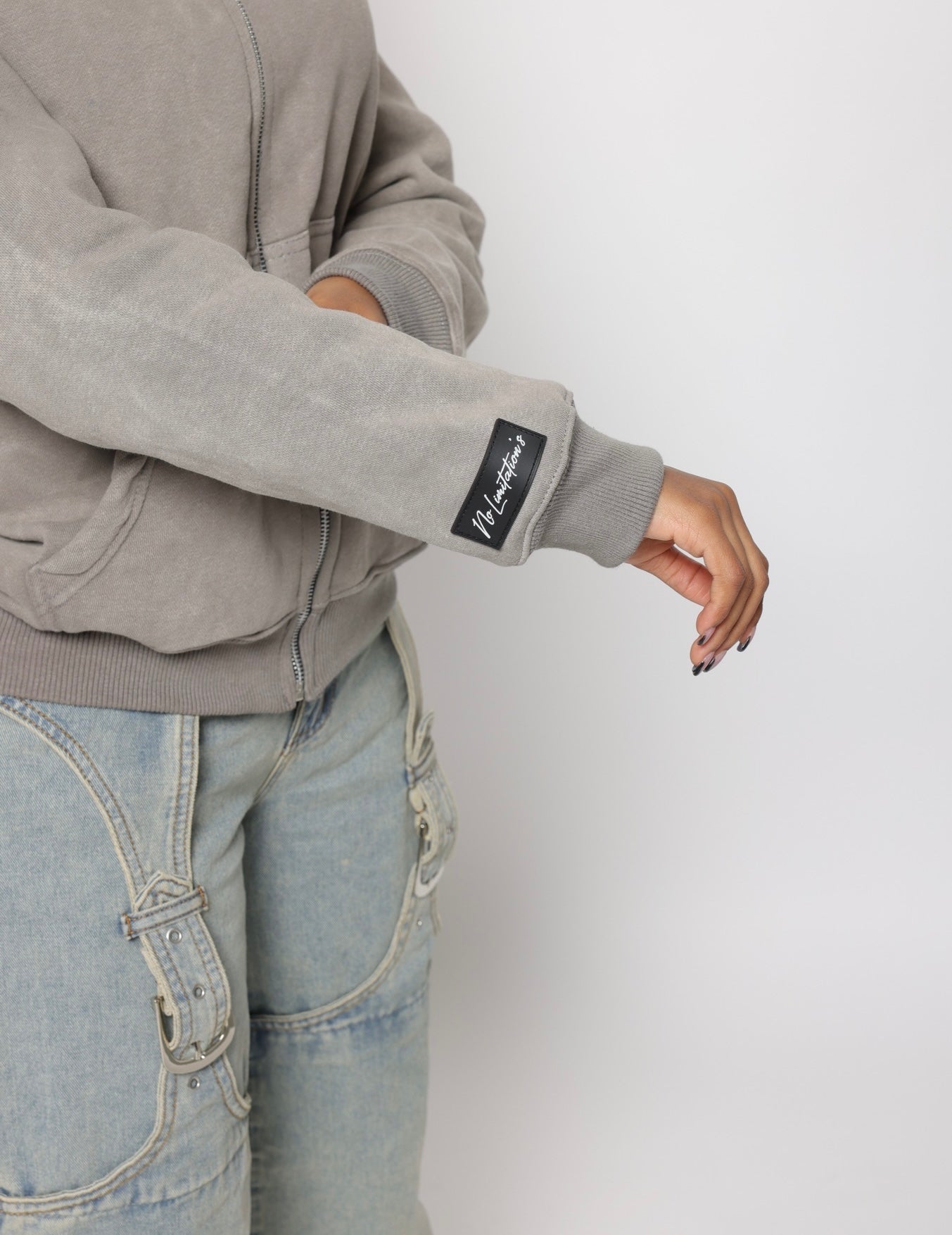 Washed signature NL hoodie