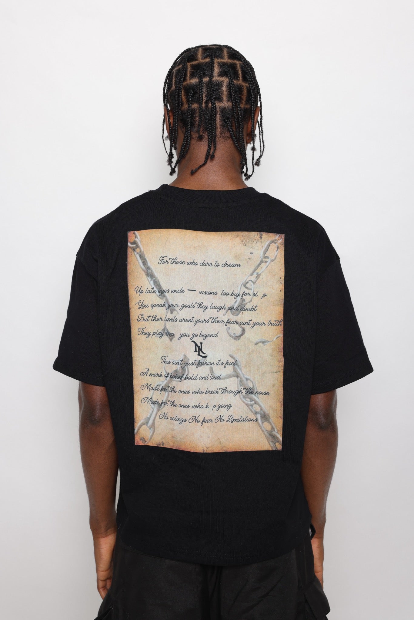 Nolié "The Message" Tee - Black